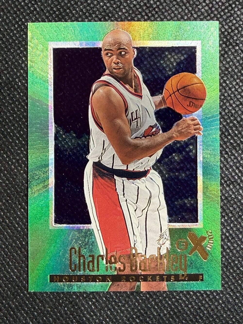 1996 Skybox EX-2000 Charles Barkley #23 Rockets